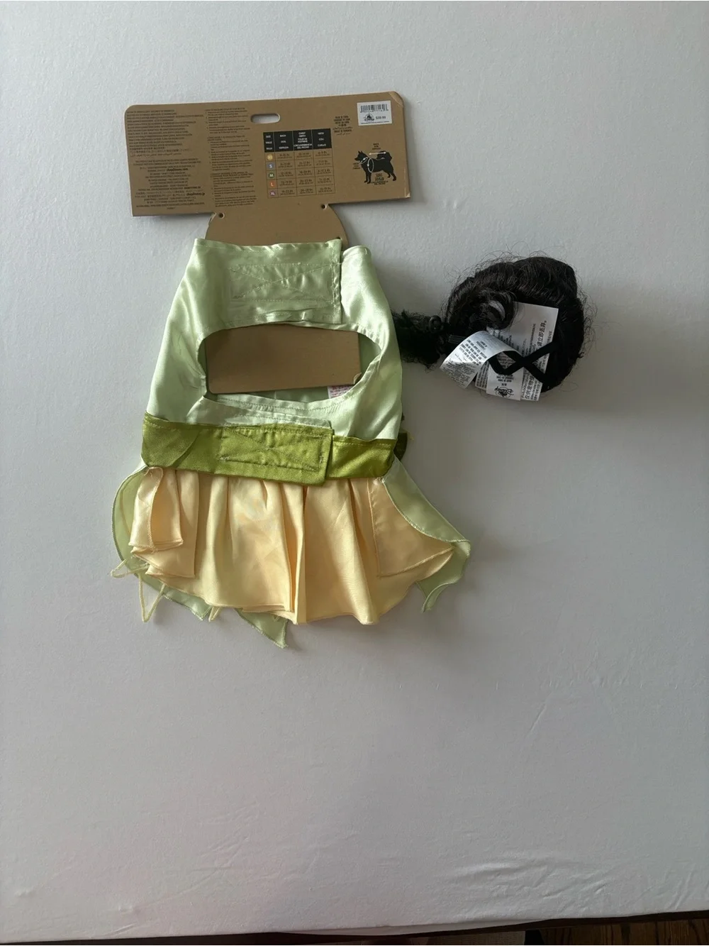 Disney Tails Green Tiana Pet Costume